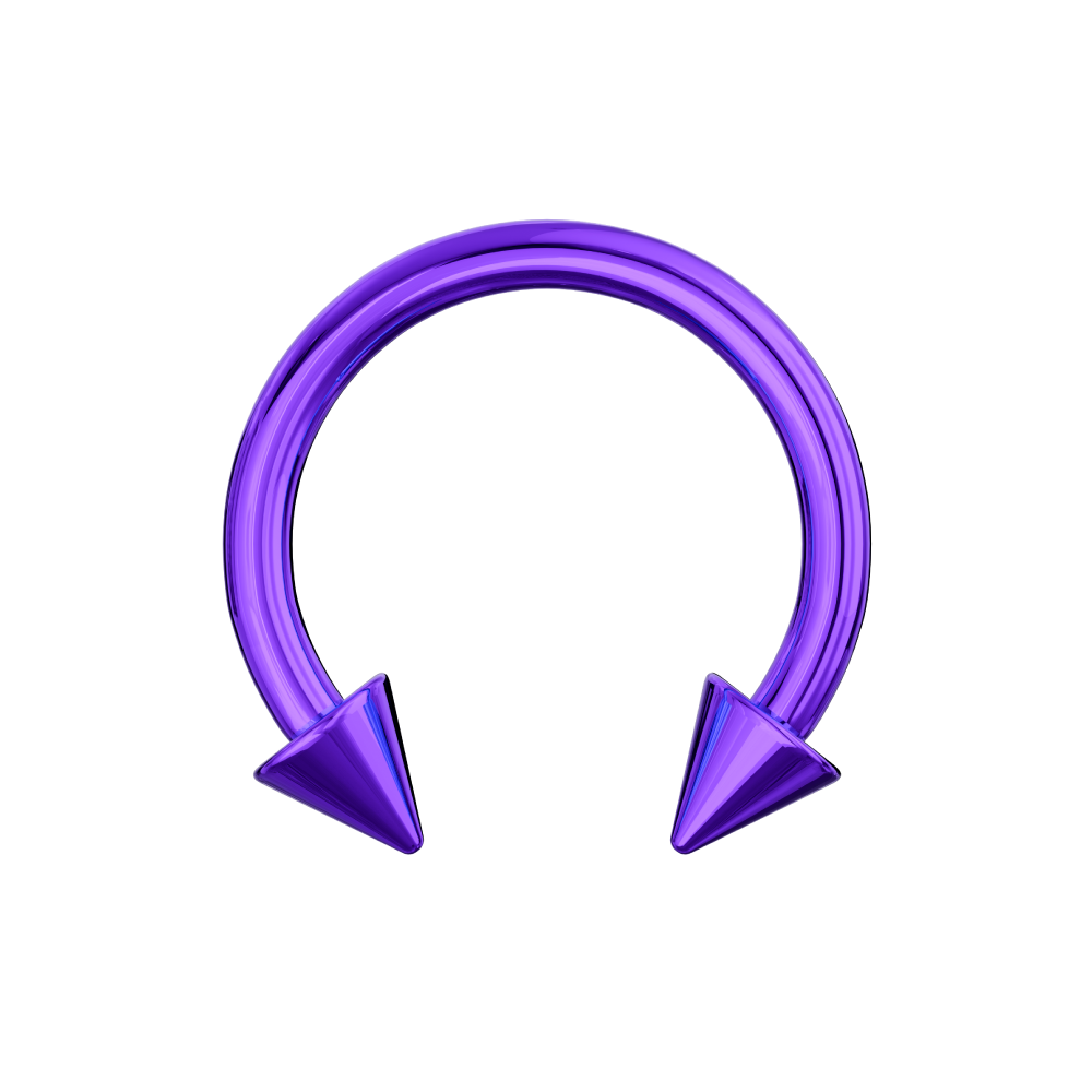 G23 Titanium Cone-End Circular Barbell - Monster Piercing