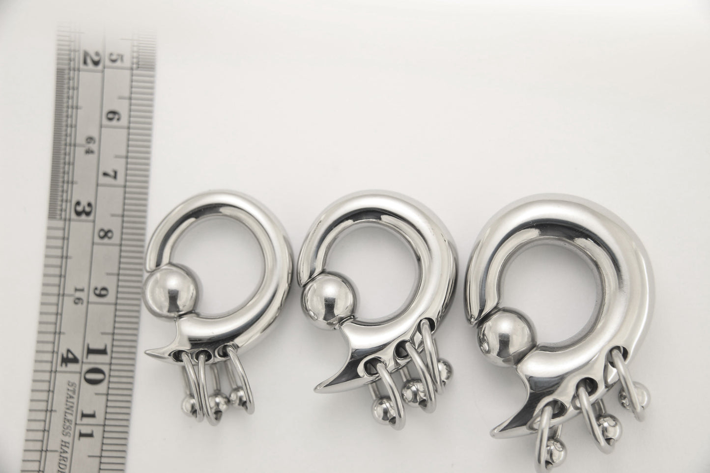 316L Surgical Steel BCR Stretcher Jewellery - Monster Piercing