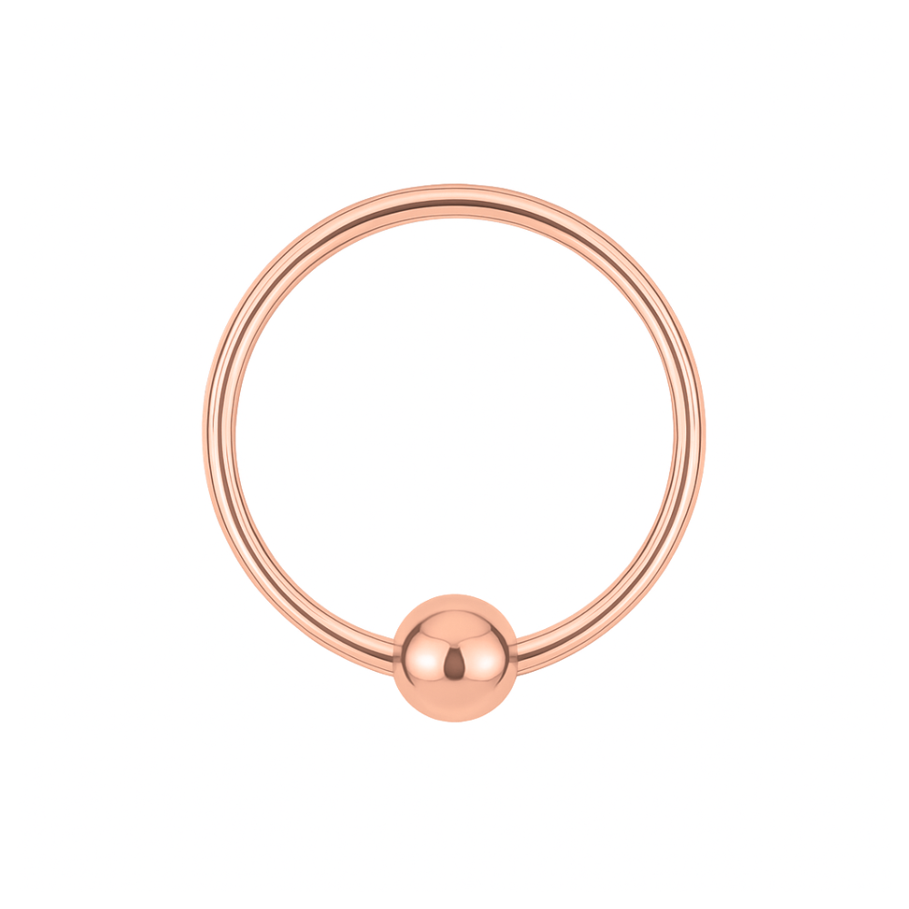 925 Sterling Silver 20G (0.8mm) BCR Nose Ring