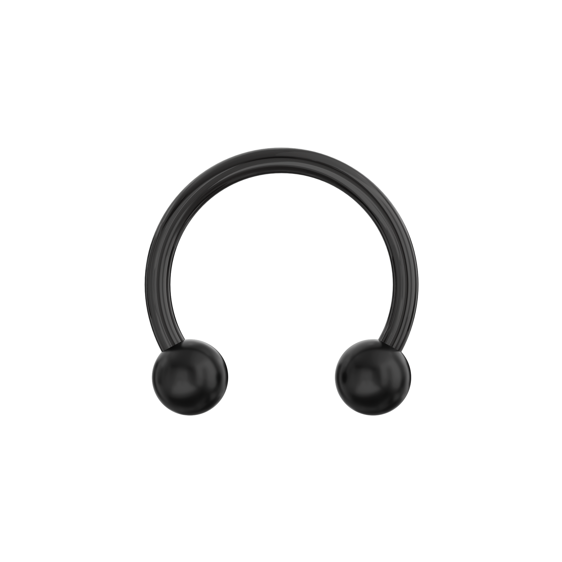 UV Circular Barbell With Basic UV Balls (Pack of 10) - Monster Piercing