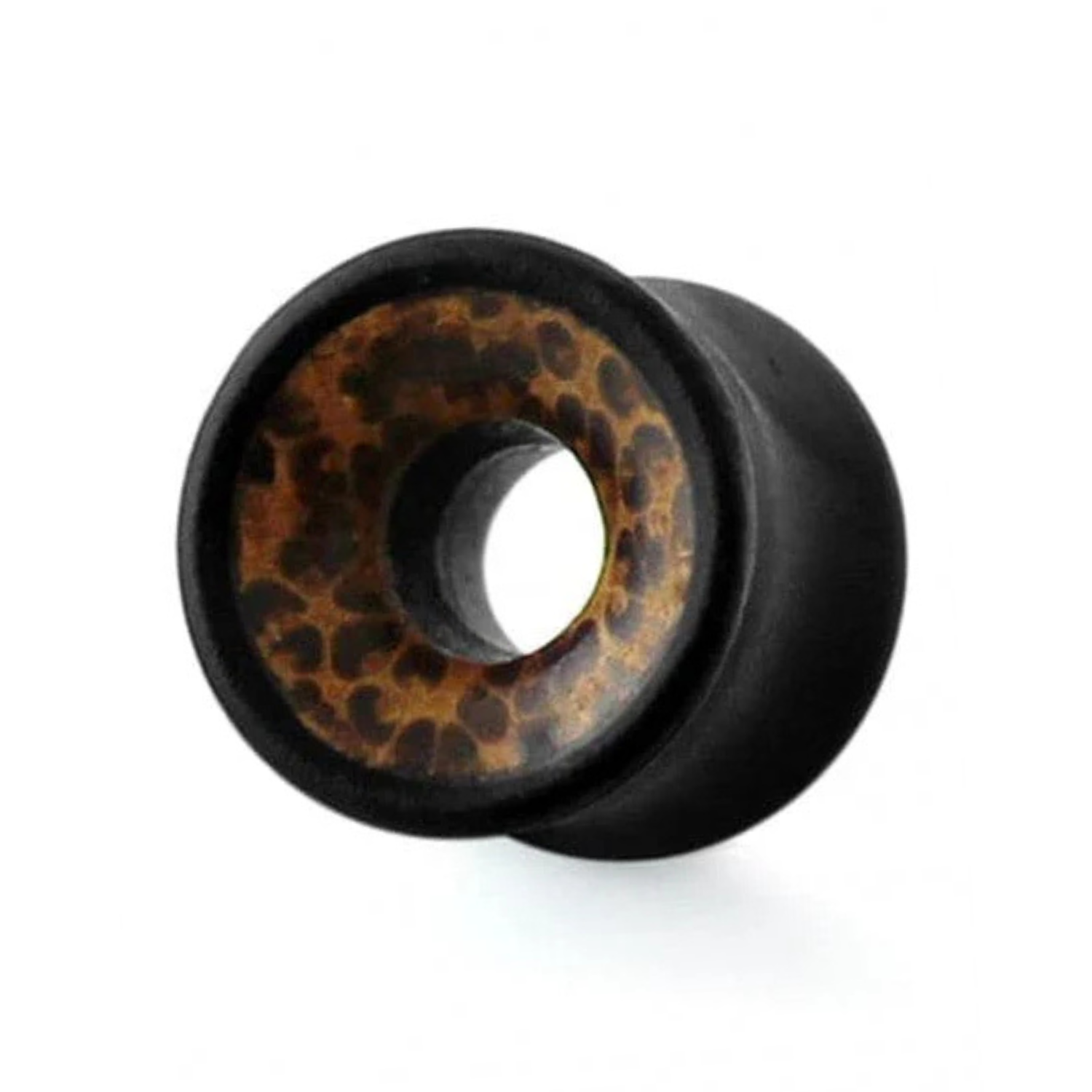 Organic Palm and Iron Wood Double Flared Ear Tunnel - Monster Piercing