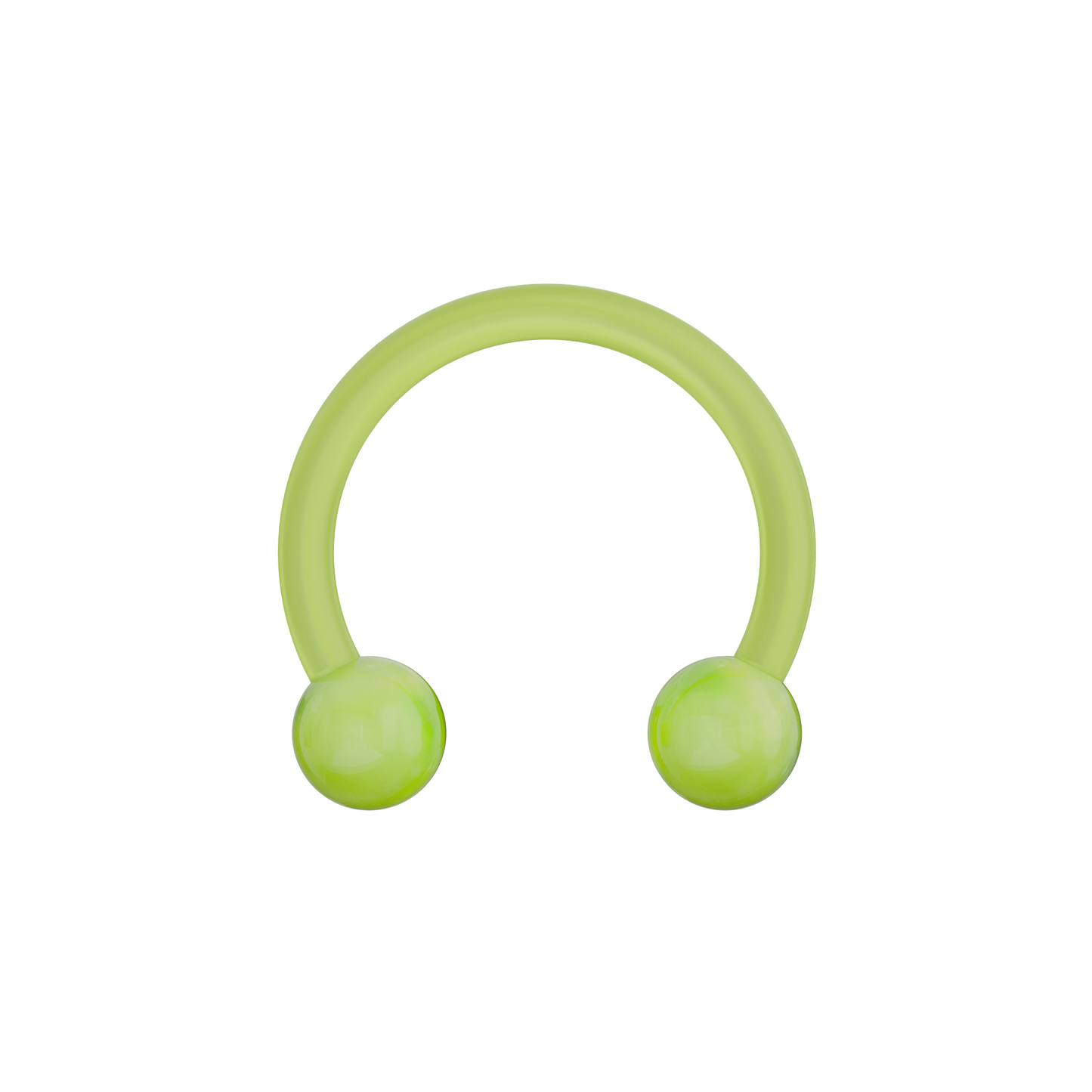 UV Circular Barbell With Marbled UV Balls (Pack of 10) - Monster Piercing