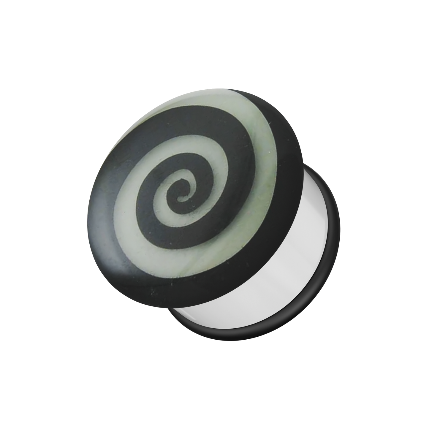 UV Halloween Glow In The Dark Ear Plug - Monster Piercing