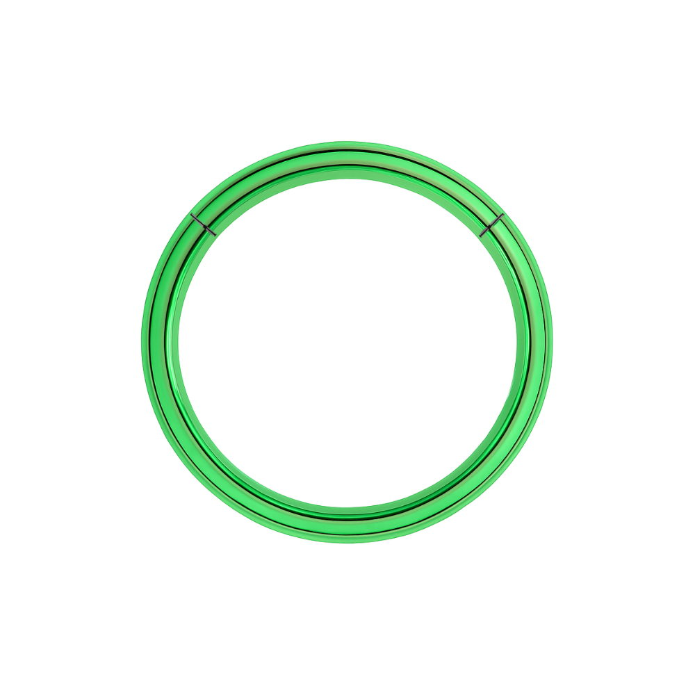 316L Surgical Steel 20G Hinged Segment Clicker Ring - Monster Piercing