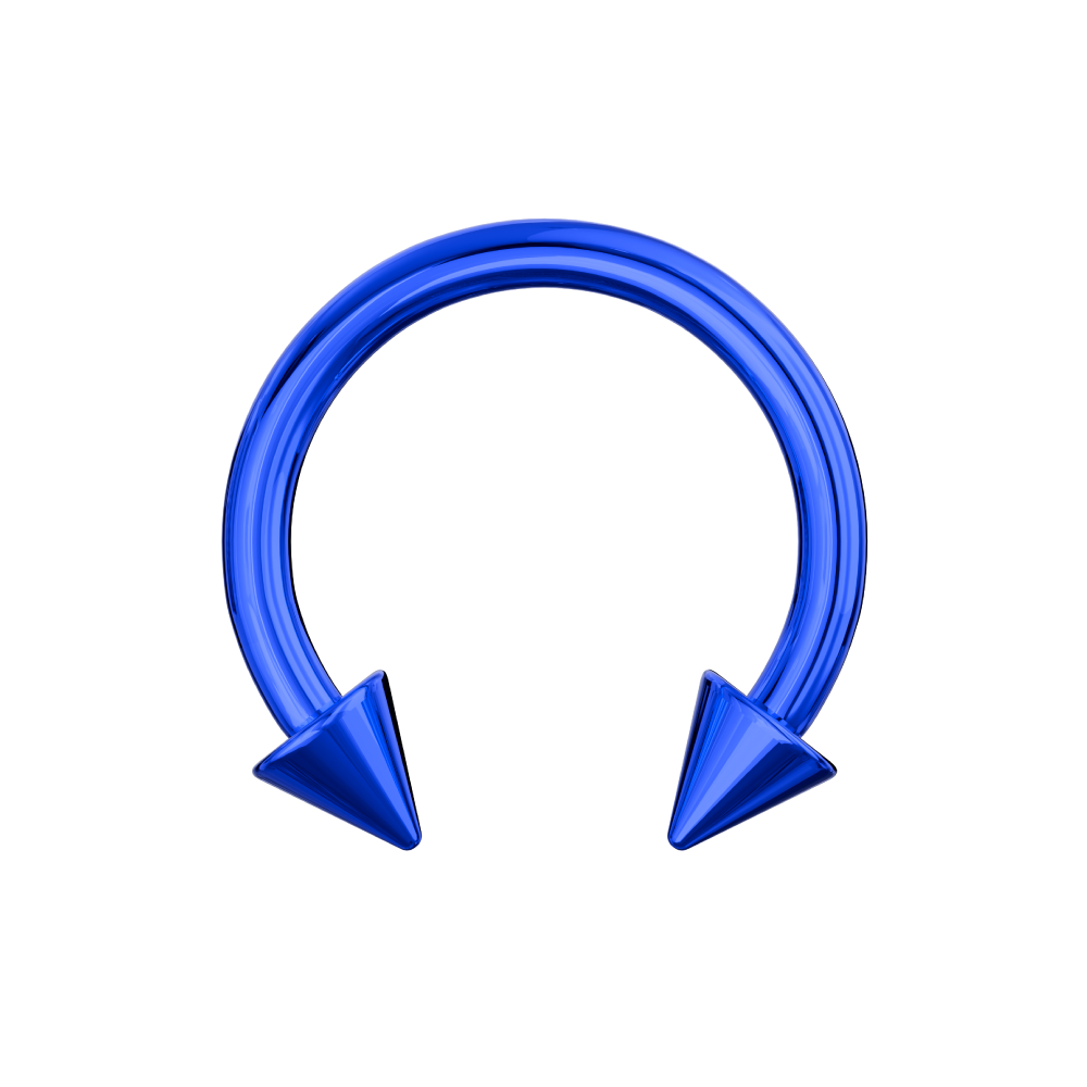 G23 Titanium Cone-End Circular Barbell - Monster Piercing