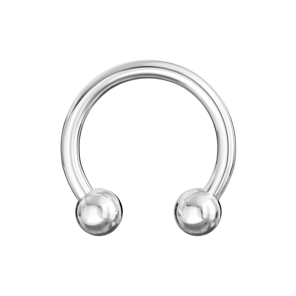 G23 Titanium Circular Barbell with Ball - Monster Piercing