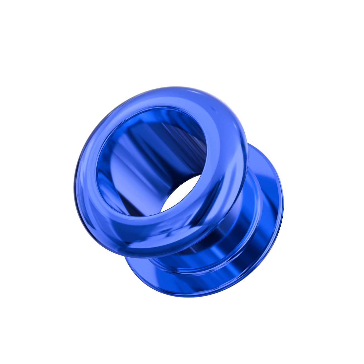 Surgical Steel Dark Blue Flesh Tunnel - Monster Piercing