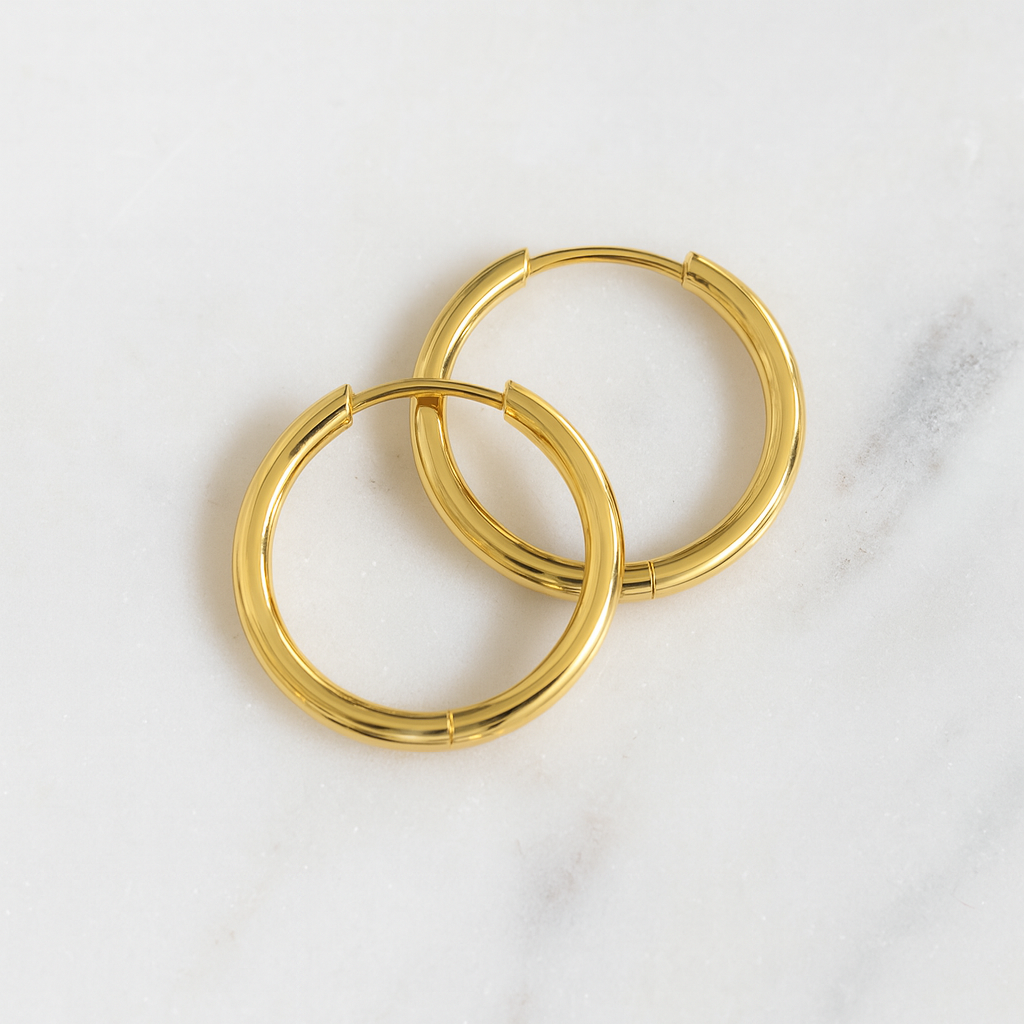 316L Surgical Steel Hinged Sleeper Hoop Rings - Monster Piercing