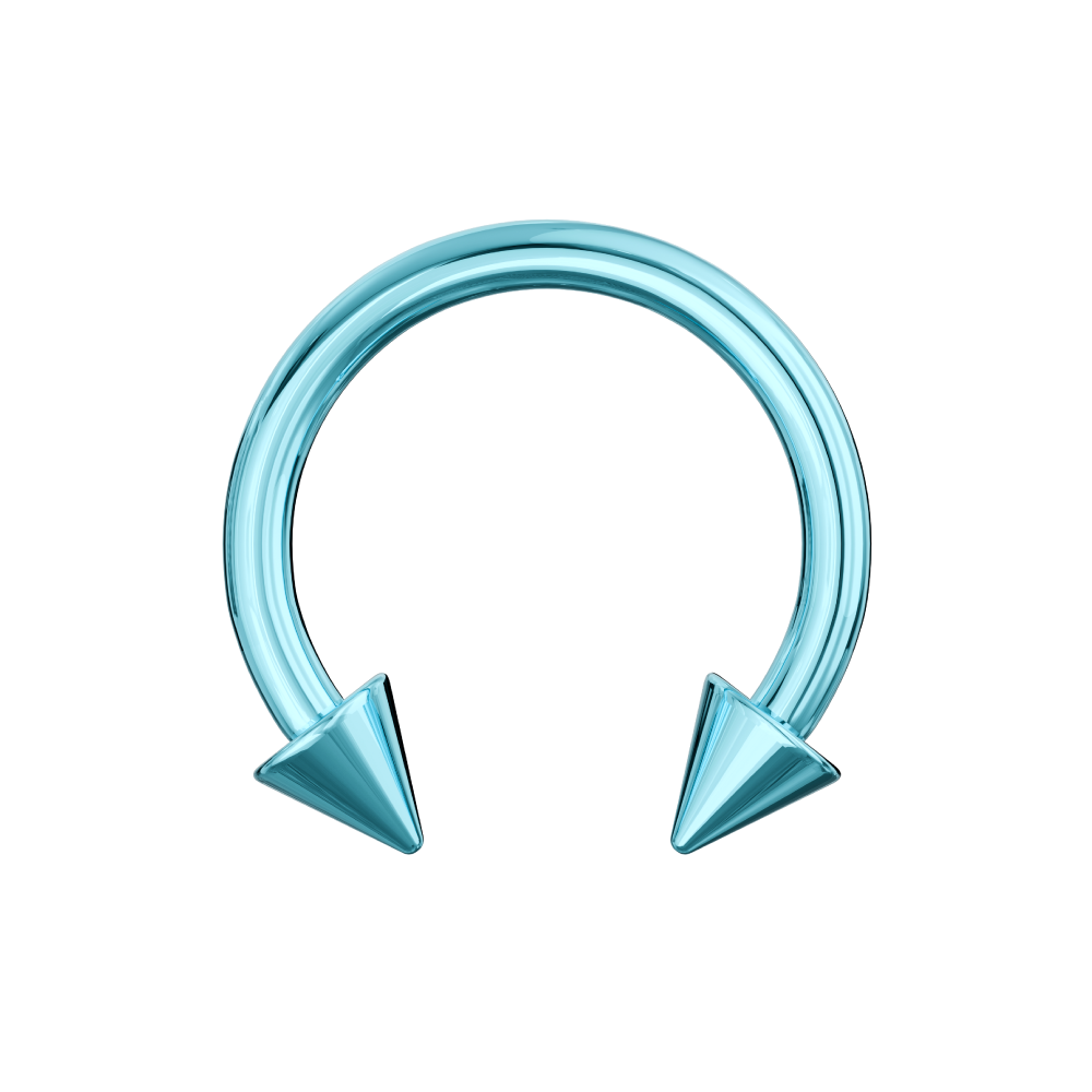 G23 Titanium Cone-End Circular Barbell - Monster Piercing