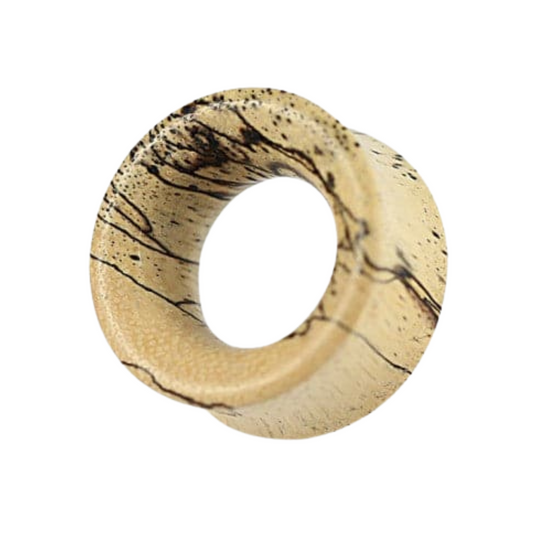 Organic Tamarind Wood Double Flared Ear Tunnel - Monster Piercing