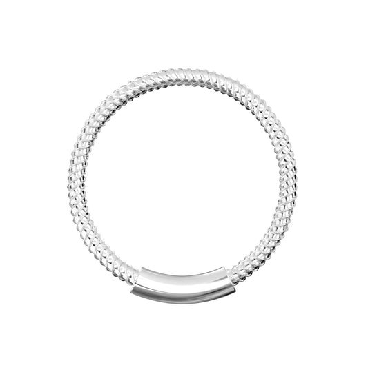 925 Sterling Silver Twisted Design Nose Hoop Ring Silver Silver / 6mm Silver / 8mm Gold / 6mm Gold / 8mm Rose Gold / 6mm Rose Gold / 8mm