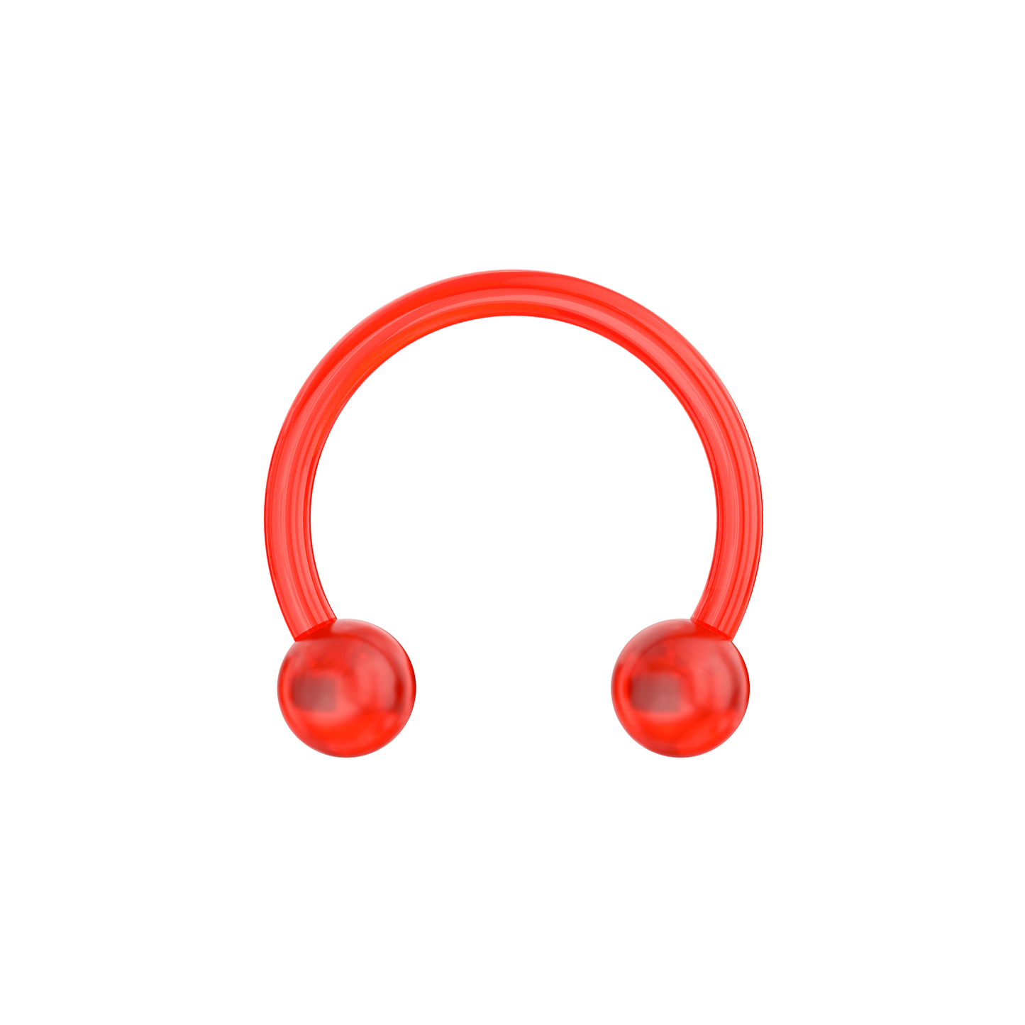 UV Circular Barbell With Basic UV Balls (Pack of 10) - Monster Piercing