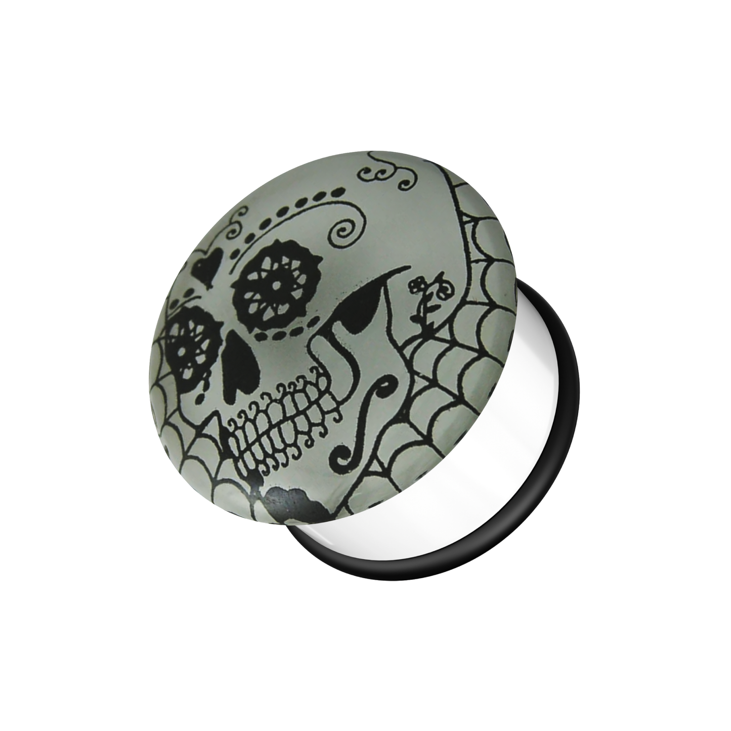 UV Halloween Glow In The Dark Ear Plug - Monster Piercing