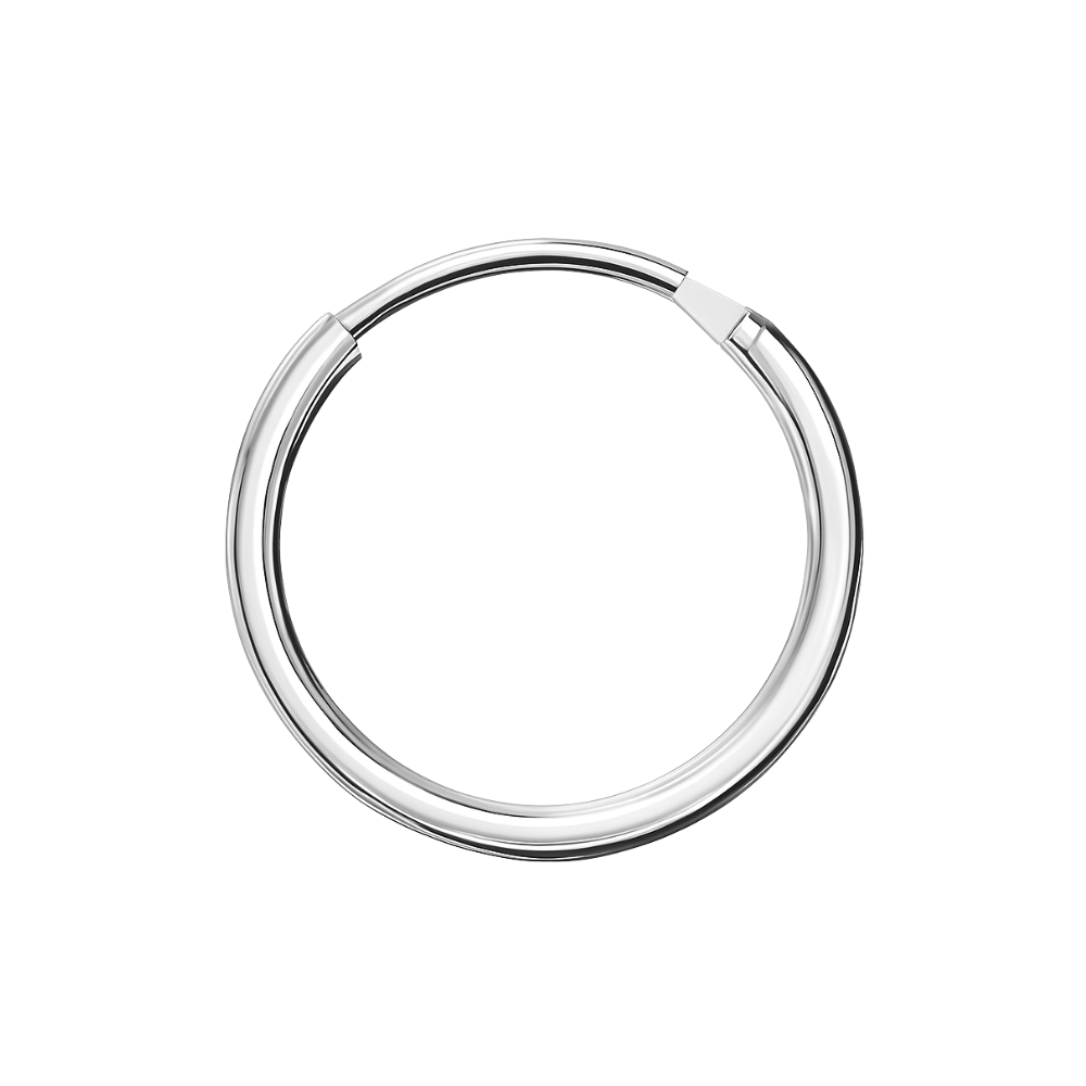 14K Gold Segment Hoop Nose Ring - Monster Piercing