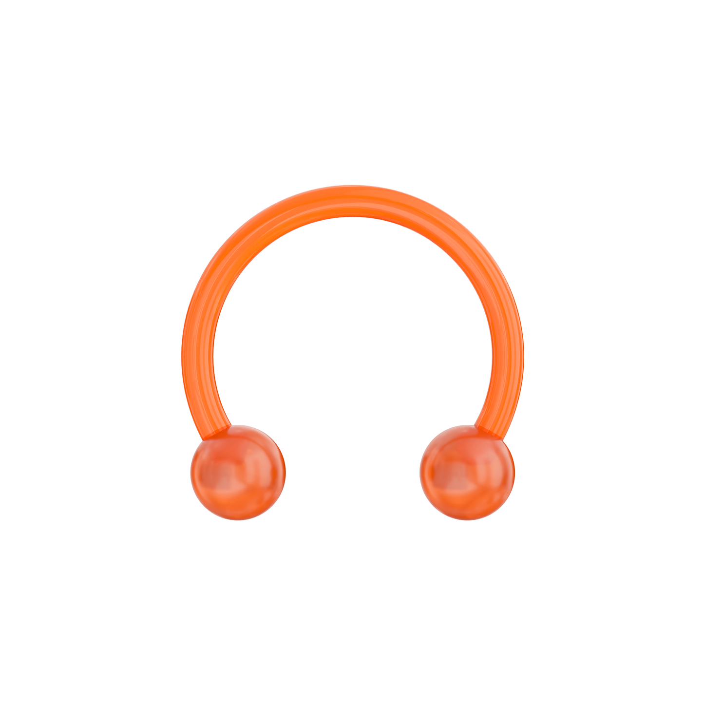 UV Circular Barbell With Basic UV Balls (Pack of 10) - Monster Piercing