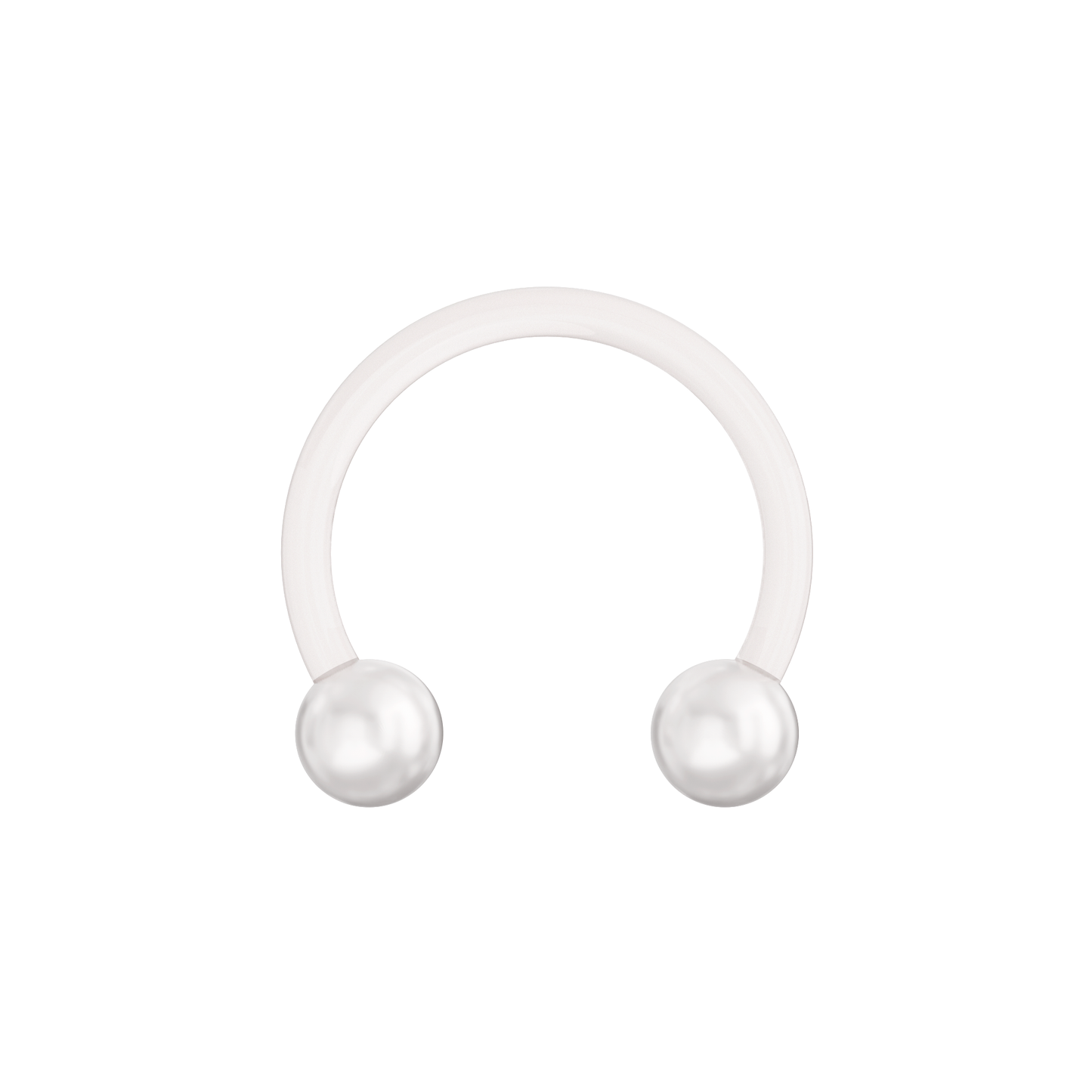 UV Circular Barbell With Basic UV Balls (Pack of 10) - Monster Piercing