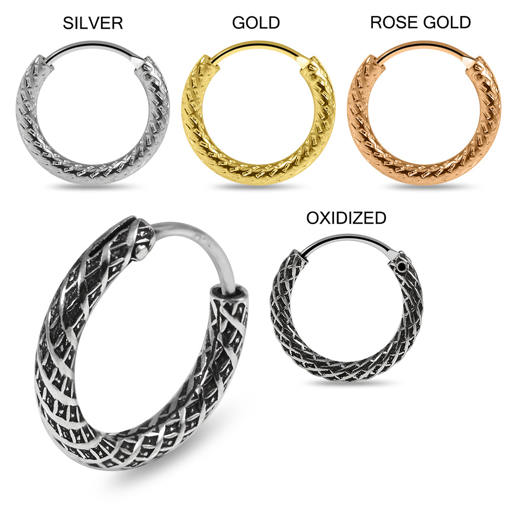 925 Sterling Silver Laser Cuts Earring Sterling Silver Sterling Silver / 8mm Sterling Silver / 10mm Sterling Silver / 12mm Yellow Gold Plating / 8mm Yellow Gold Plating / 10mm Yellow Gold Plating / 12mm Rose Gold plating / 8mm Rose Gold plating / 10mm Rose Gold plating / 12mm Oxidised / 8mm Oxidised / 10mm Oxidised / 12mm