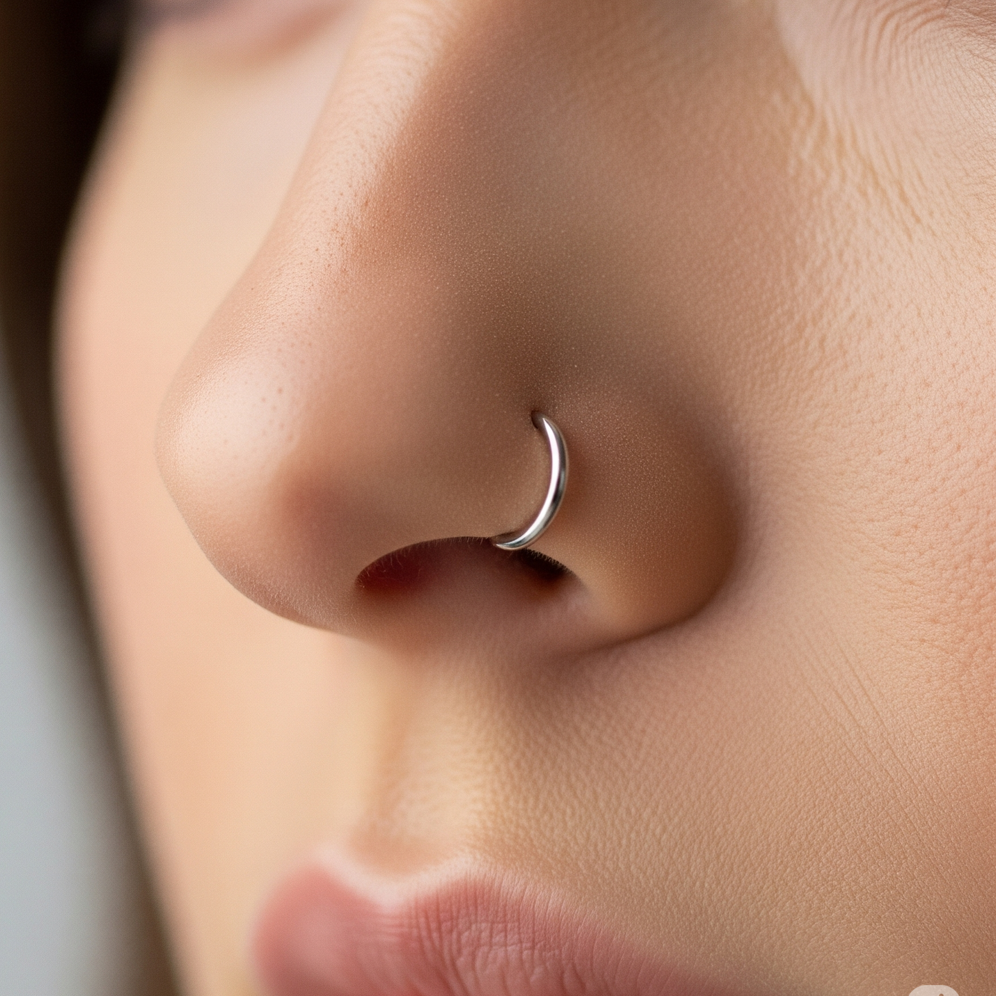 G23 Titanium Hinged Segment Clicker Ring - Monster Piercing