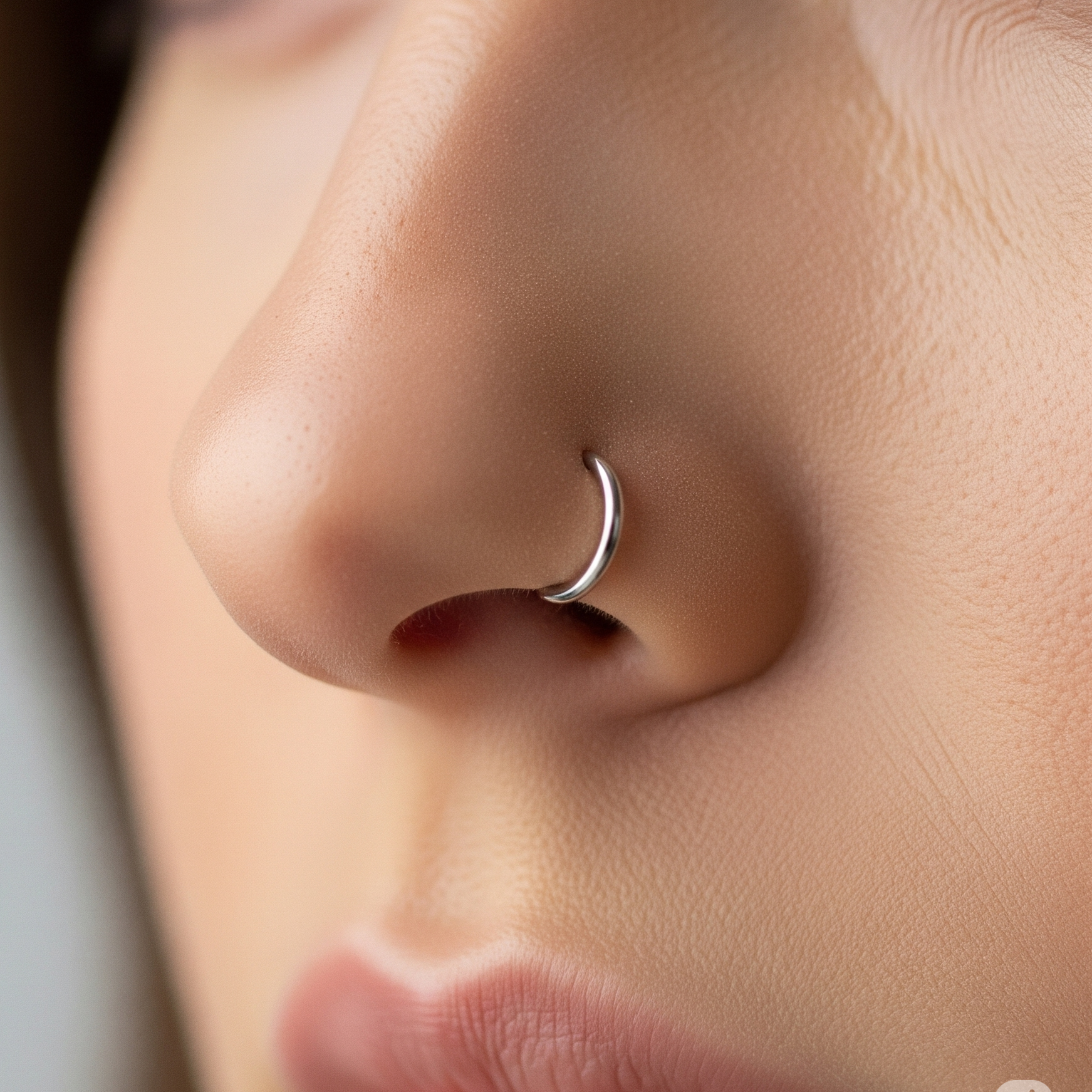 G23 Titanium Hinged Segment Clicker Ring - Monster Piercing