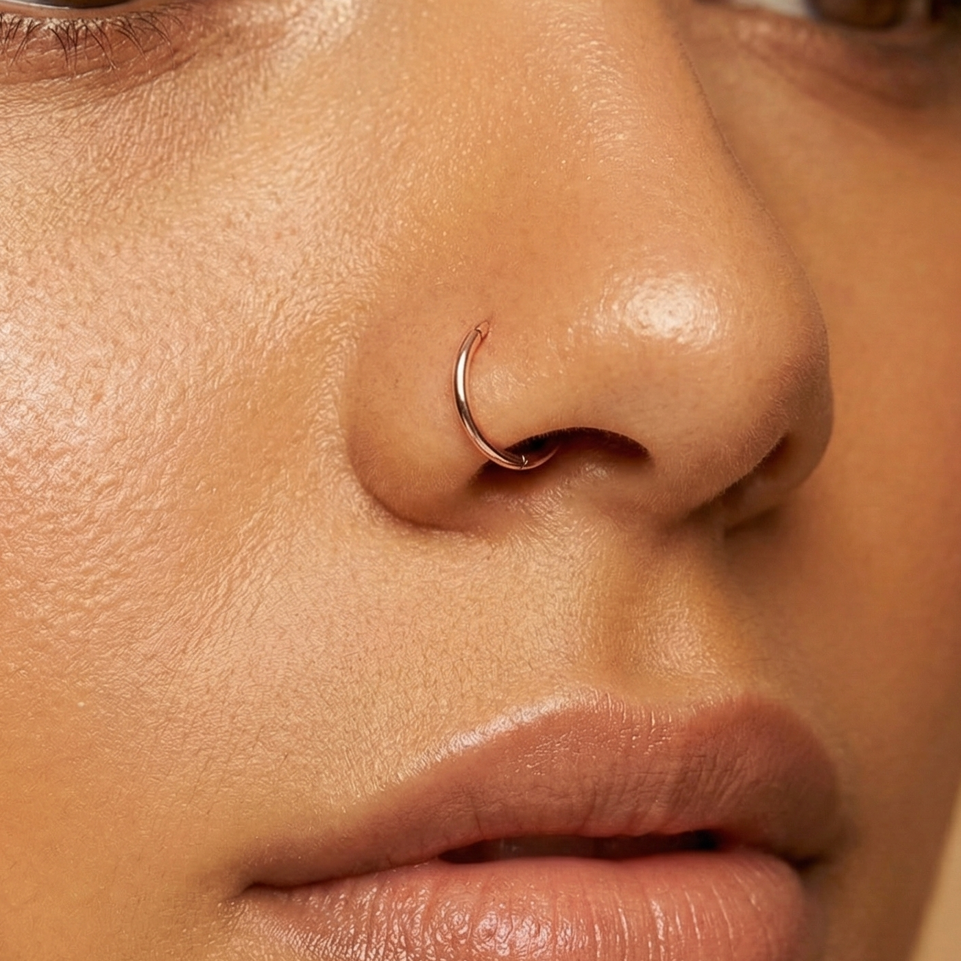 925 Sterling Silver Classic Hinged Segment Clicker Ring