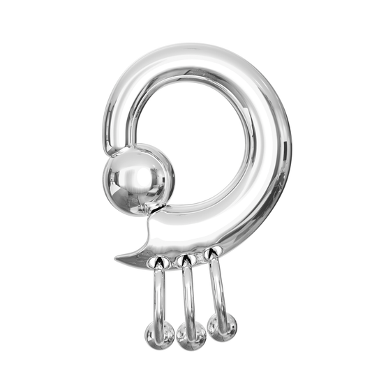 316L Surgical Steel BCR Stretcher Jewellery - Monster Piercing