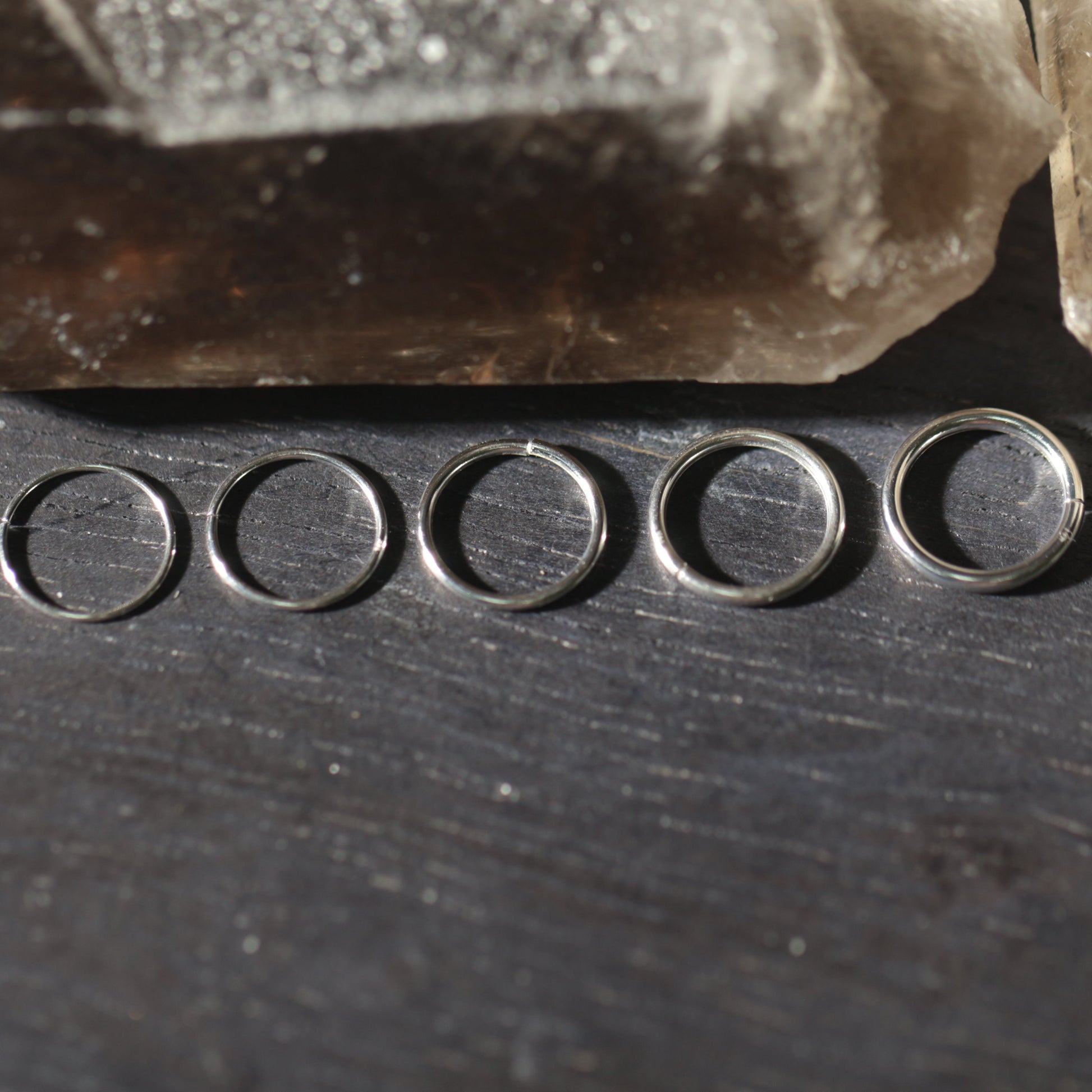 9K Gold Seamless Continuous Nose Hoop Ring - Monster Piercing